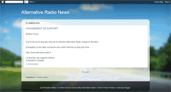 Desktop Screenshot of newsalternativeradio.blogspot.com