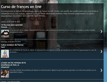 Tablet Screenshot of cursofrancesfacil.blogspot.com