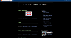 Desktop Screenshot of mejorescuelas.blogspot.com