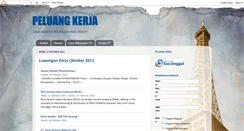 Desktop Screenshot of blog-lowongan.blogspot.com