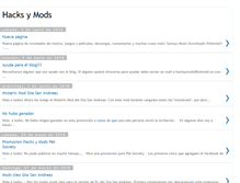 Tablet Screenshot of hacksymods.blogspot.com