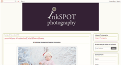 Desktop Screenshot of inkspot-photography.blogspot.com