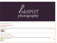 Tablet Screenshot of inkspot-photography.blogspot.com