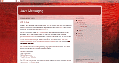 Desktop Screenshot of javamessages.blogspot.com