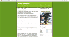 Desktop Screenshot of botanicareplants.blogspot.com