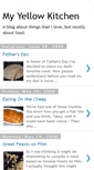 Mobile Screenshot of myyellowkitchen.blogspot.com