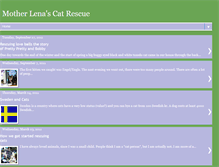Tablet Screenshot of motherlenacatrescue.blogspot.com