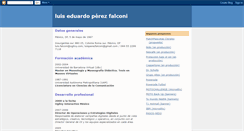 Desktop Screenshot of cvluisperezfalconi.blogspot.com