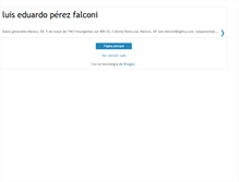 Tablet Screenshot of cvluisperezfalconi.blogspot.com
