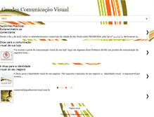 Tablet Screenshot of guedescomunicacaovisual.blogspot.com