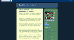 Desktop Screenshot of goodmorningamigos.blogspot.com