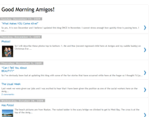 Tablet Screenshot of goodmorningamigos.blogspot.com