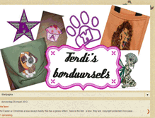 Tablet Screenshot of ferdiesborduursels.blogspot.com