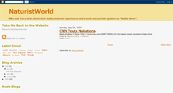 Desktop Screenshot of naturistworld.blogspot.com