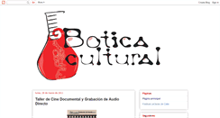 Desktop Screenshot of laboticacultural.blogspot.com