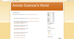 Desktop Screenshot of anindosciencer.blogspot.com