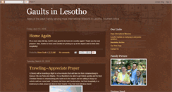 Desktop Screenshot of gaultsinlesotho.blogspot.com