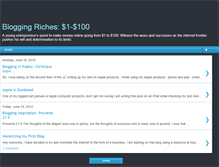 Tablet Screenshot of bloggingriches1to100.blogspot.com