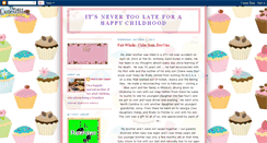 Desktop Screenshot of itsnevertoolateforahappychildhood.blogspot.com