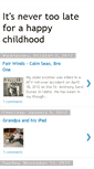 Mobile Screenshot of itsnevertoolateforahappychildhood.blogspot.com