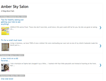 Tablet Screenshot of amberskysalon.blogspot.com