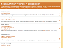 Tablet Screenshot of indianchristianwritings.blogspot.com