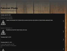 Tablet Screenshot of falconerphoto.blogspot.com