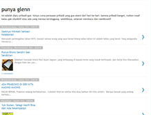 Tablet Screenshot of glennmarsalim.blogspot.com