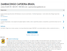 Tablet Screenshot of capoeirazambiacongo.blogspot.com