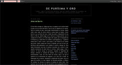 Desktop Screenshot of depurisimayoro.blogspot.com