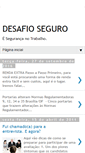 Mobile Screenshot of desafioseguro.blogspot.com