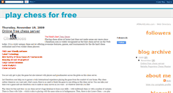 Desktop Screenshot of playfreeonlinechess.blogspot.com