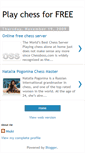 Mobile Screenshot of playfreeonlinechess.blogspot.com