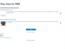 Tablet Screenshot of playfreeonlinechess.blogspot.com