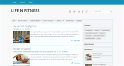 Desktop Screenshot of lifenfitness.blogspot.com