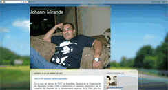 Desktop Screenshot of johannimiranda.blogspot.com