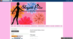 Desktop Screenshot of elegantpoise.blogspot.com