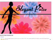 Tablet Screenshot of elegantpoise.blogspot.com