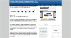 Desktop Screenshot of original-business-ideas.blogspot.com
