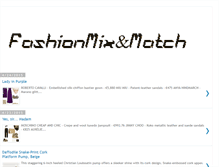 Tablet Screenshot of fashionmixandmatch.blogspot.com