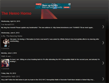 Tablet Screenshot of hemohomo.blogspot.com