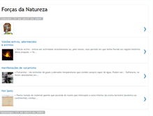 Tablet Screenshot of forcasdanatureza.blogspot.com