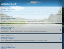 Tablet Screenshot of discochronics.blogspot.com