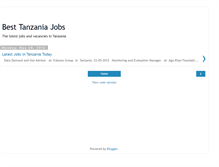 Tablet Screenshot of besttanzaniajobs.blogspot.com