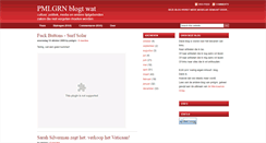 Desktop Screenshot of pmlgrn.blogspot.com