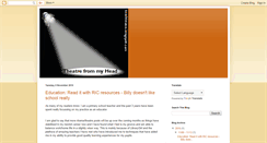 Desktop Screenshot of headtheatre.blogspot.com