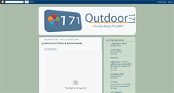 Desktop Screenshot of outdoor171.blogspot.com