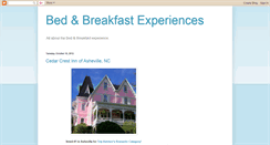 Desktop Screenshot of bnbexperiences.blogspot.com