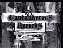 Tablet Screenshot of cantankerousrecords.blogspot.com