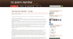 Desktop Screenshot of no-quiero-reprobar.blogspot.com